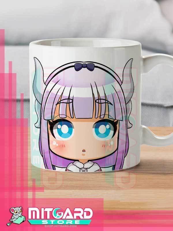 KOBAYASHI-SAN CHI NO MAID DRAGON - Kanna - Anime white mug 11 onz - 1